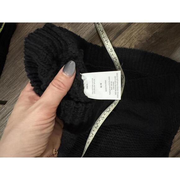 Excellent Condition Vince Knit Cotton Blend V Neck Sweater sz M - Picture 5 of 5